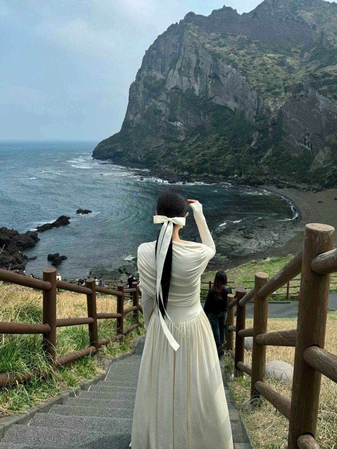 在韩国｜城山日出峰 阴天 没有日出