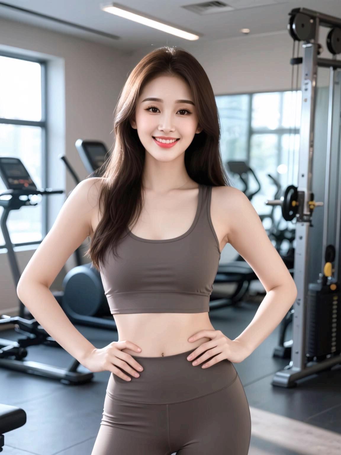 AI动感健身照 随变ai随便玩