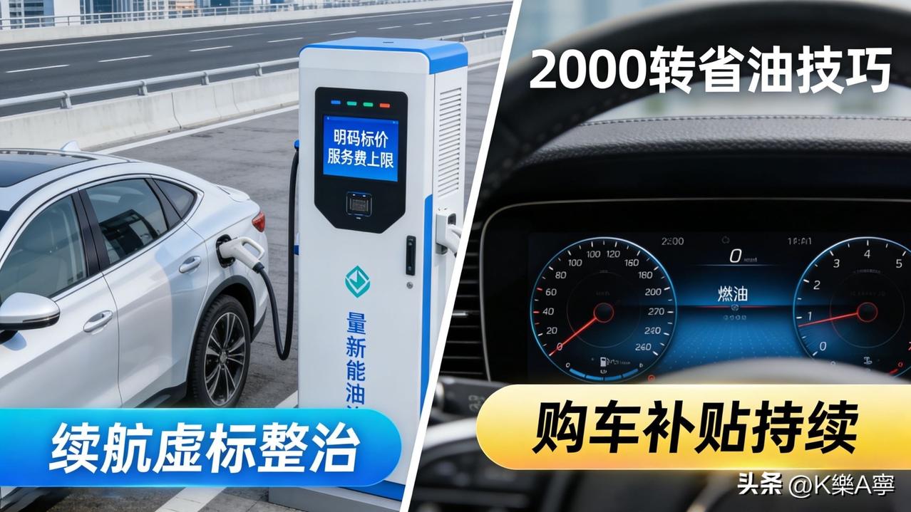 开新能源车的注意！这些新规直接影响用车成本，燃油车主也有福利

开新能源车的车友