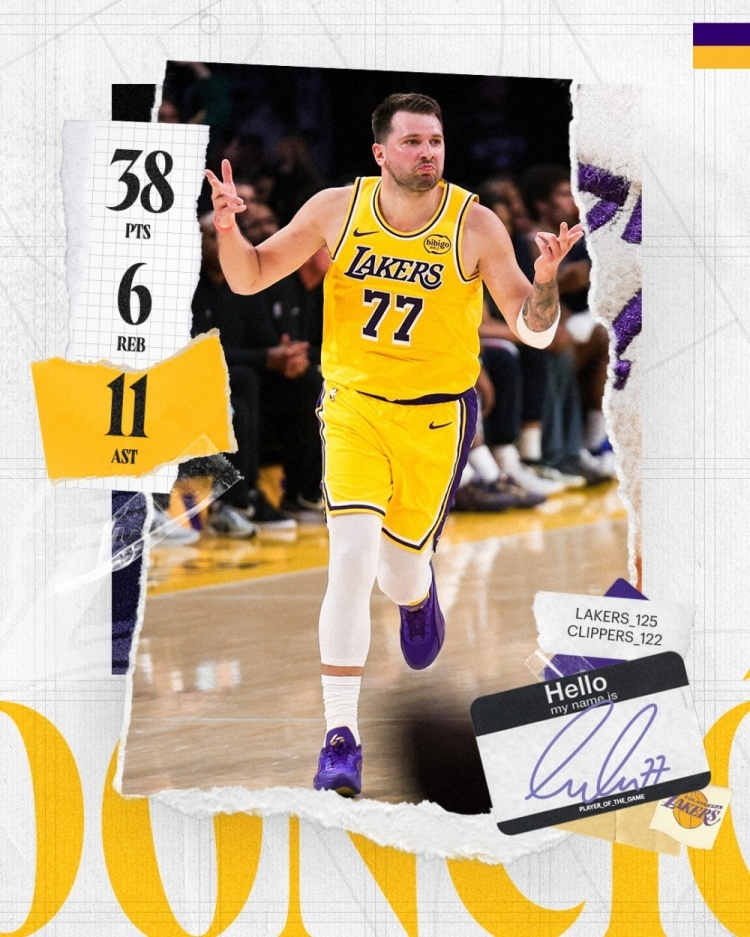 年轻真好！东里二人，确实可以撑起湖人的进攻了，两个人合计拿了67分。 nba