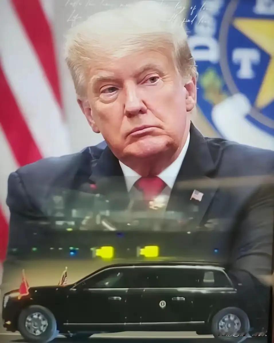 这是特朗普的专车“野兽”，它是目前全球公认的最安全的私人座驾，他是座驾中“坦克级