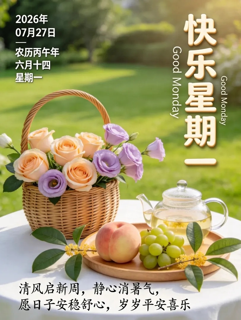 🎉新周快乐，顺心如意!💝✍🏼不要轻易介入他人的因果，这是一个重要的生活准则