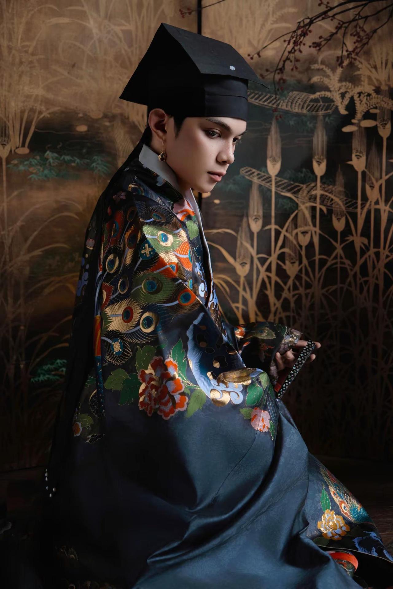 又到了一年一度的仲夏七月。汉服 明制汉服 汉服男装