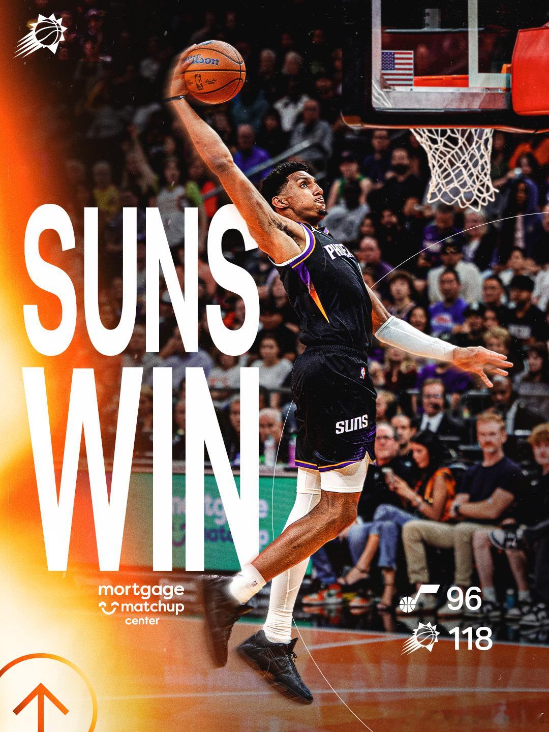 菲尼克斯太阳[超话]  恭喜太阳杯赛首胜🔥 ​​​