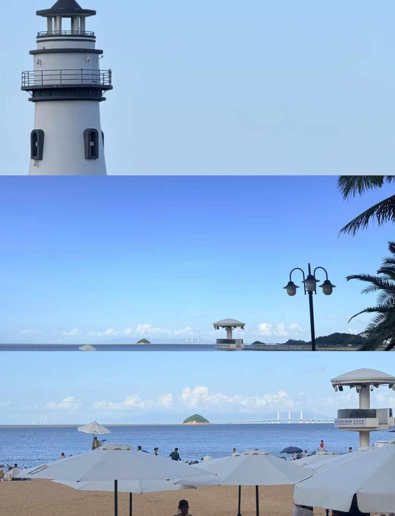 下雨多日的珠海终于放晴了
天气不似预期 海边的风景 生活在海边 夏天当然要去看海