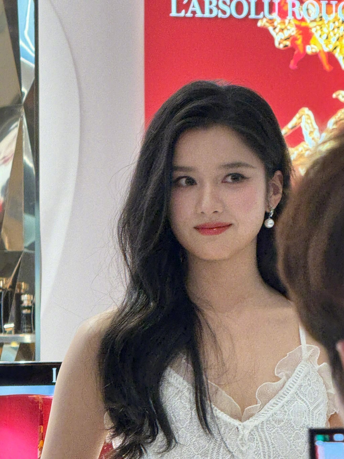 #张婧仪生图# 张婧仪 生图的神！甜美精致的长相！ ​ ​​​