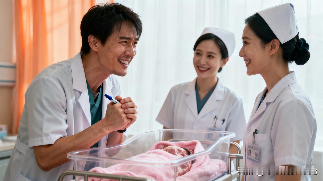 家人们，今天给大家分享一件超有爱的事儿！浙江一位宝爸陪产时，怕孩子在医院被抱错，