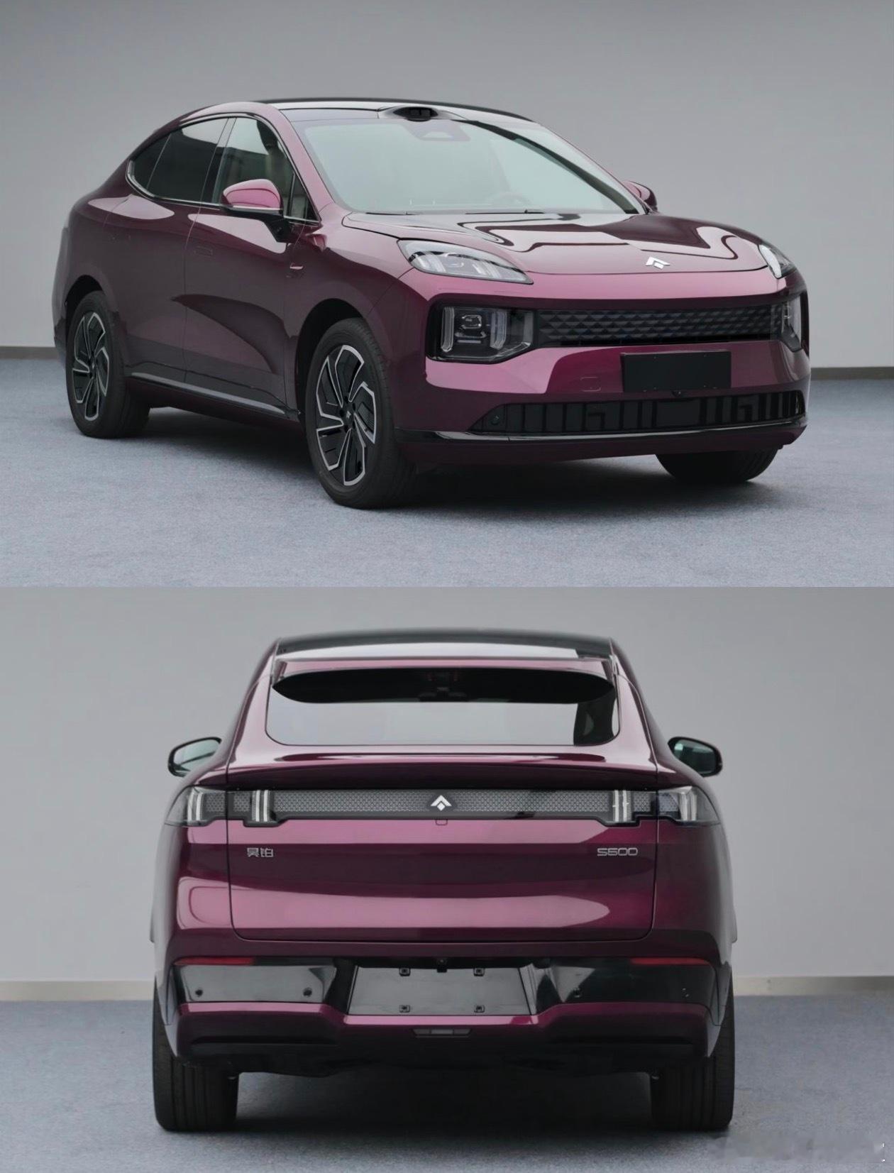 昊铂S600，5m+的掀背SUV，纯电动。有一说一，整体设计会比HT / HL更