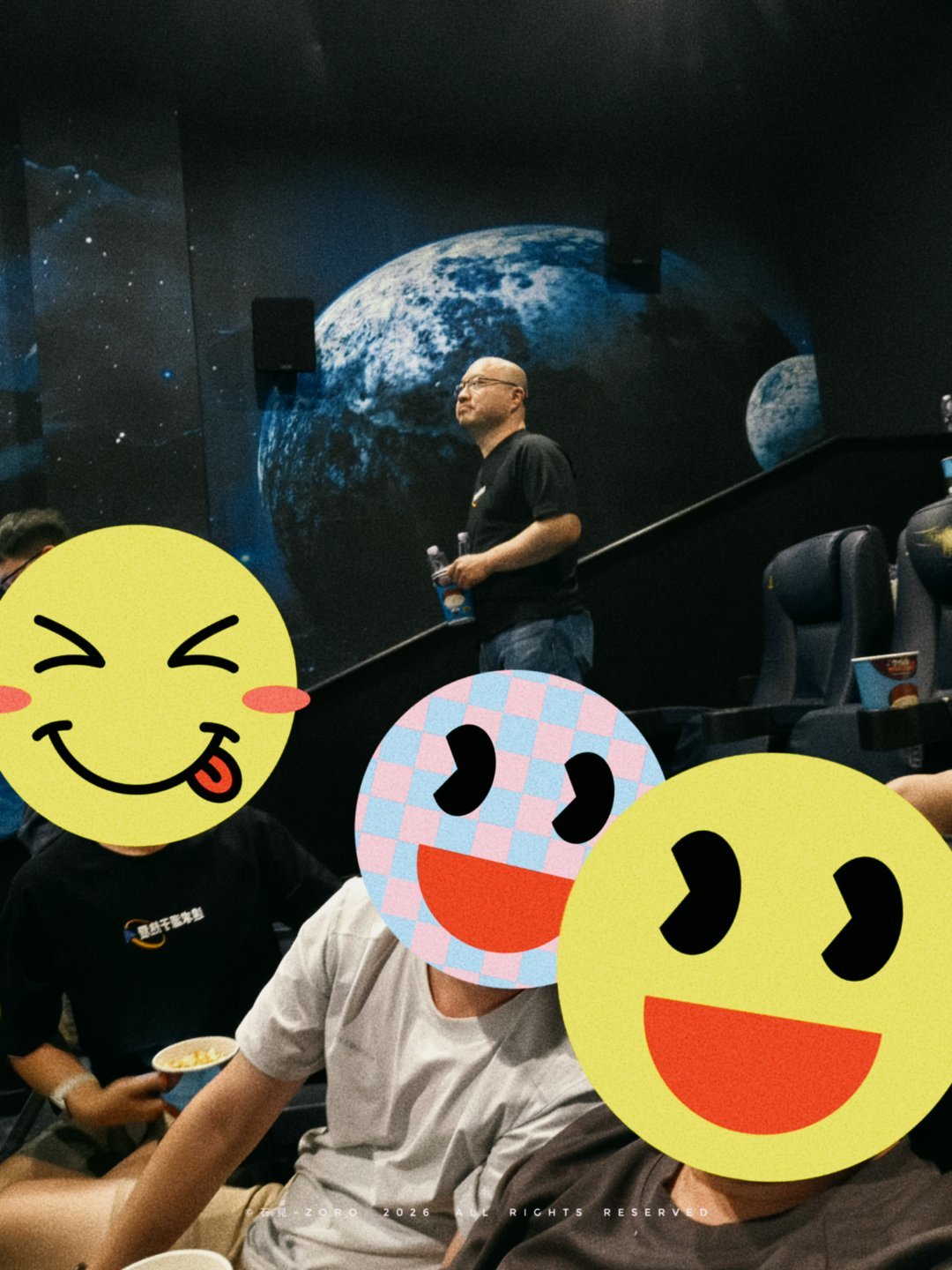 电影欢迎来龙餐馆 公司包场，我是二刷，依然感动。追求源于热爱 珠海·珠海追求源于