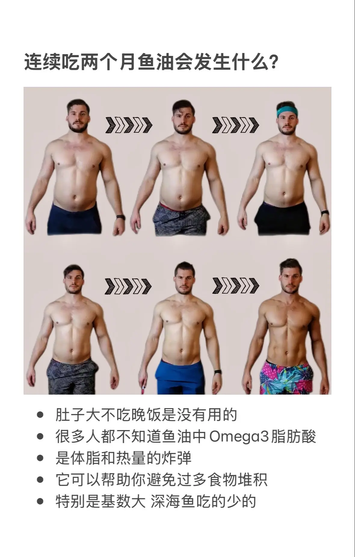 兄弟们对自己好一点，鱼油就吃好的健身补剂
