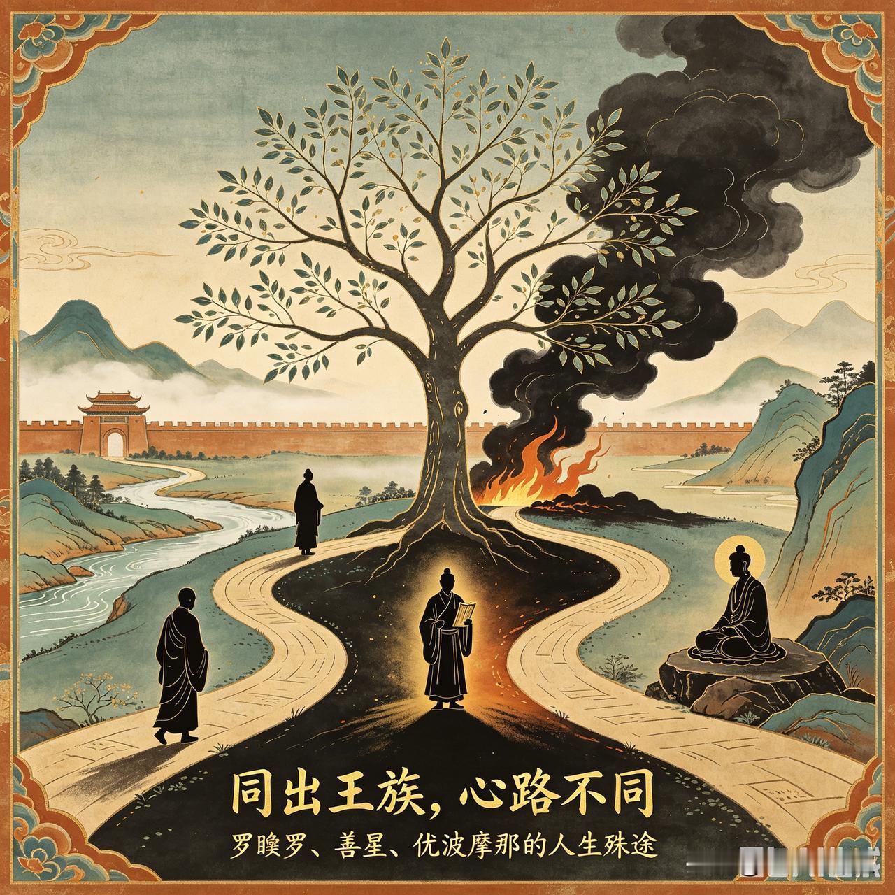 悉达多太子三子缘起：罗睺罗、善星、优波摩那的人生殊途
 
长期诵读、背诵永嘉大师