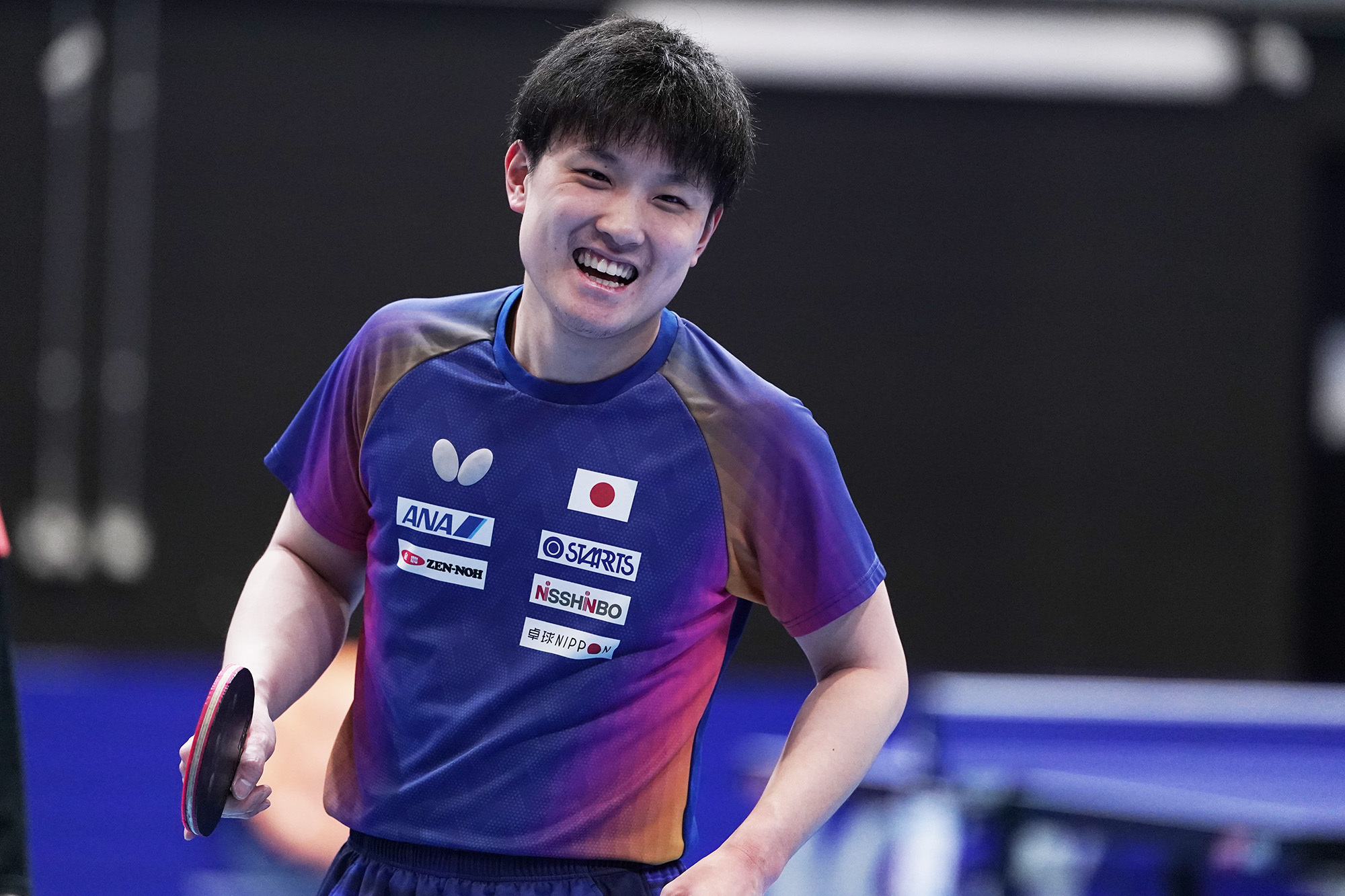 张本智和张本智和2026年伦敦世乒赛 4.29训练图片📷cr. tvtokyo