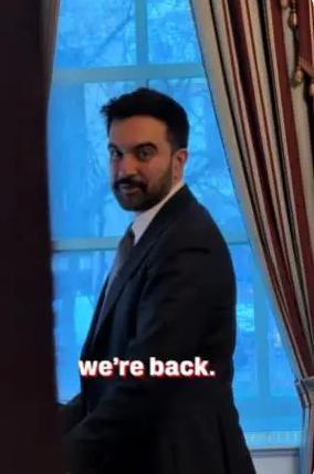 打脸民主党自家前任总统拜登，新任纽约市长马姆达尼在社交平台TikTok上发布了一