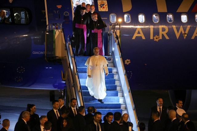 11月27日，教皇利奥十四世（Pope Leo XIV）抵达土耳其进行其就任教宗