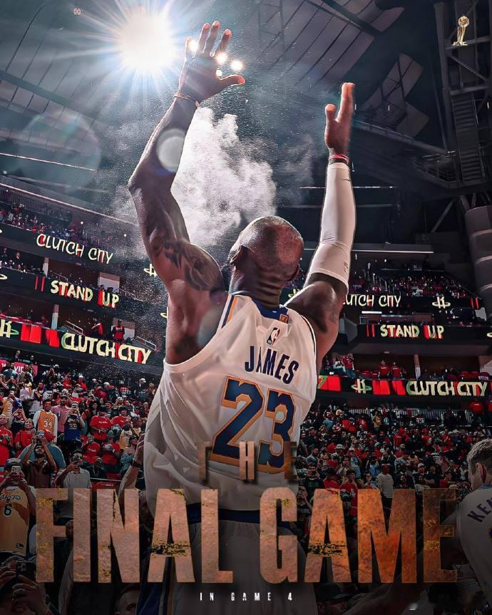 这会是詹姆斯在湖人的最后一战吗雷霆vs湖人 网页链接今日NBA季后赛，湖人G4生