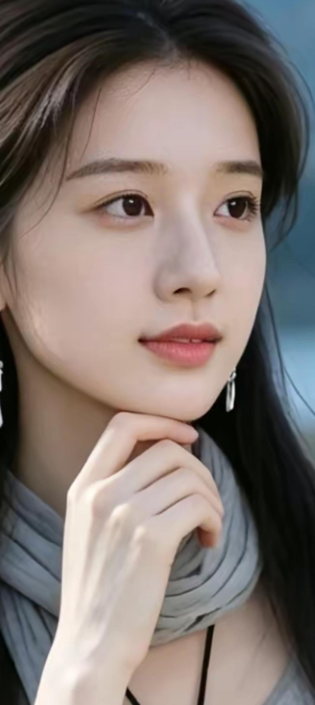 温柔眼眸，沉静如水，岁月静好。