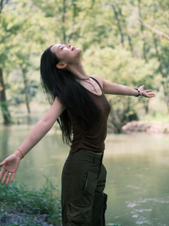 胶片里皖南的夏天🌳闯入了书本中的水墨画