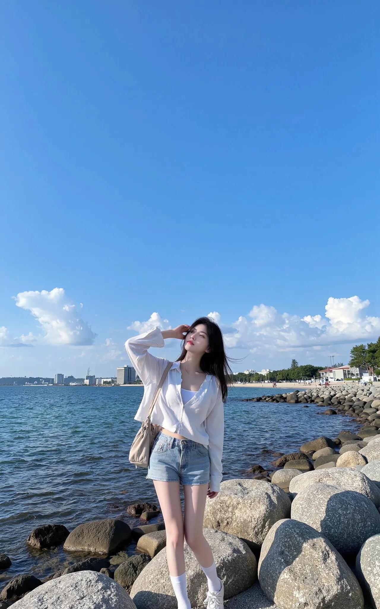 海边漫步