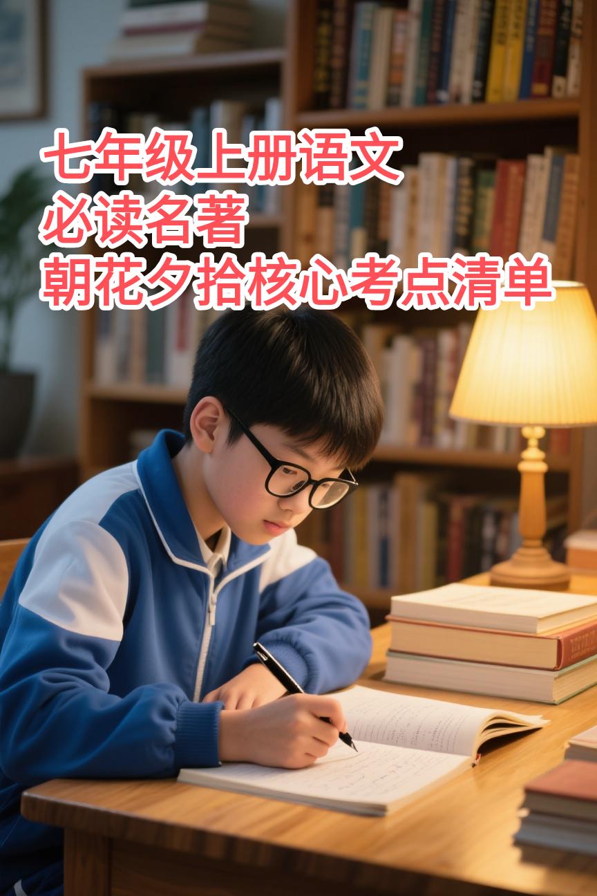 七上语文必读名著《朝花夕拾》考点默写检测卷，是孩子在暑假查漏补缺的好帮...