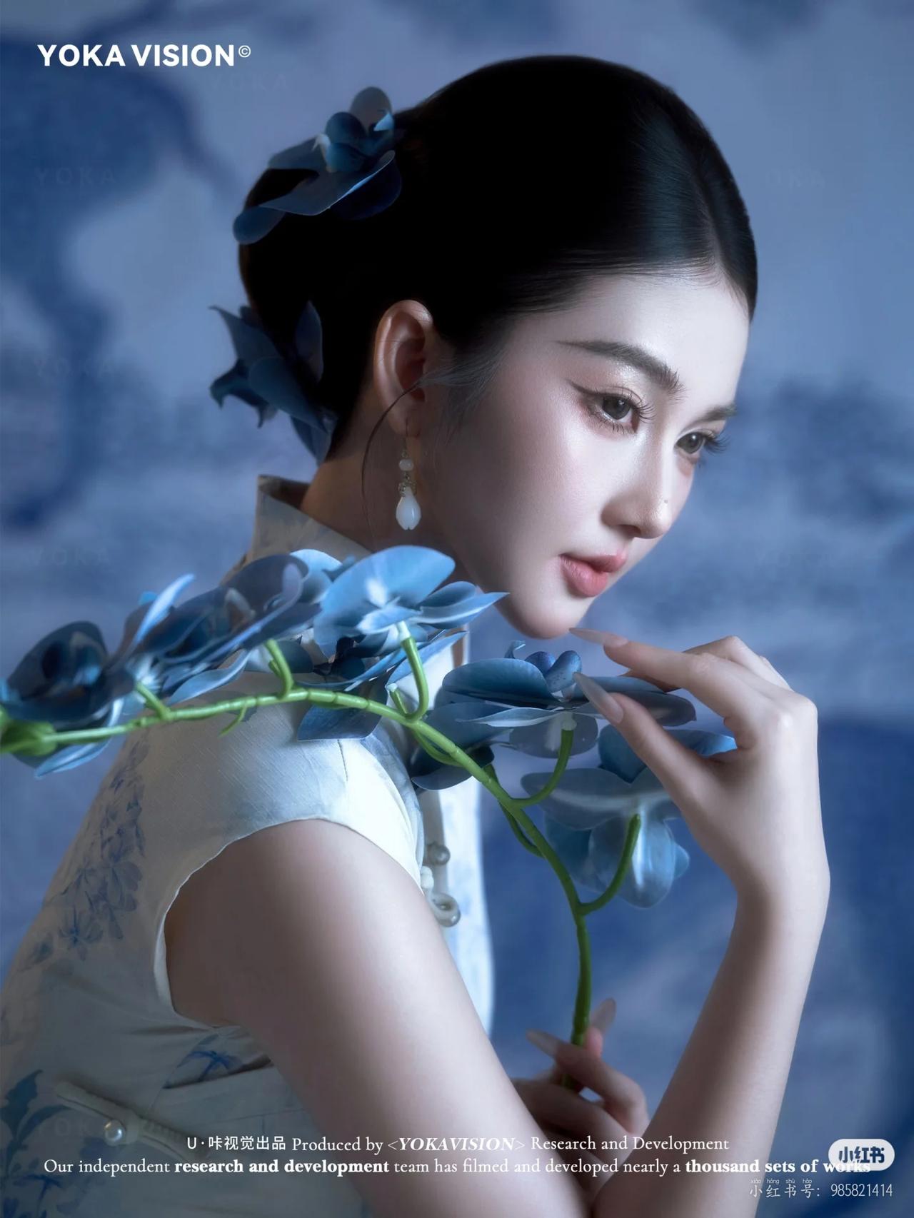 晒图笔记大赛美女旗袍穿搭写真