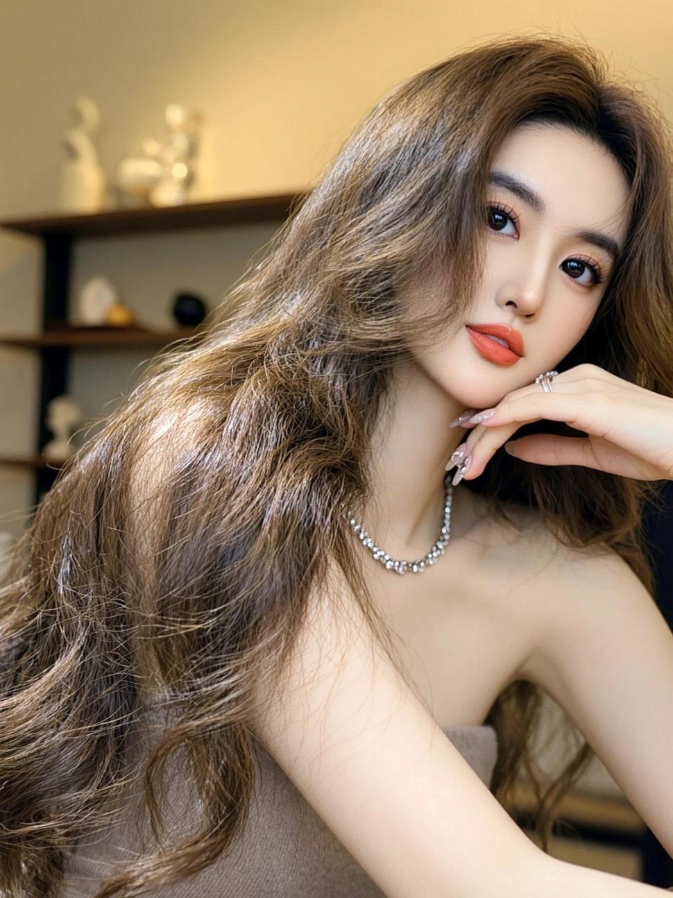 AI柔棕氛围感写真 抖音ai创作