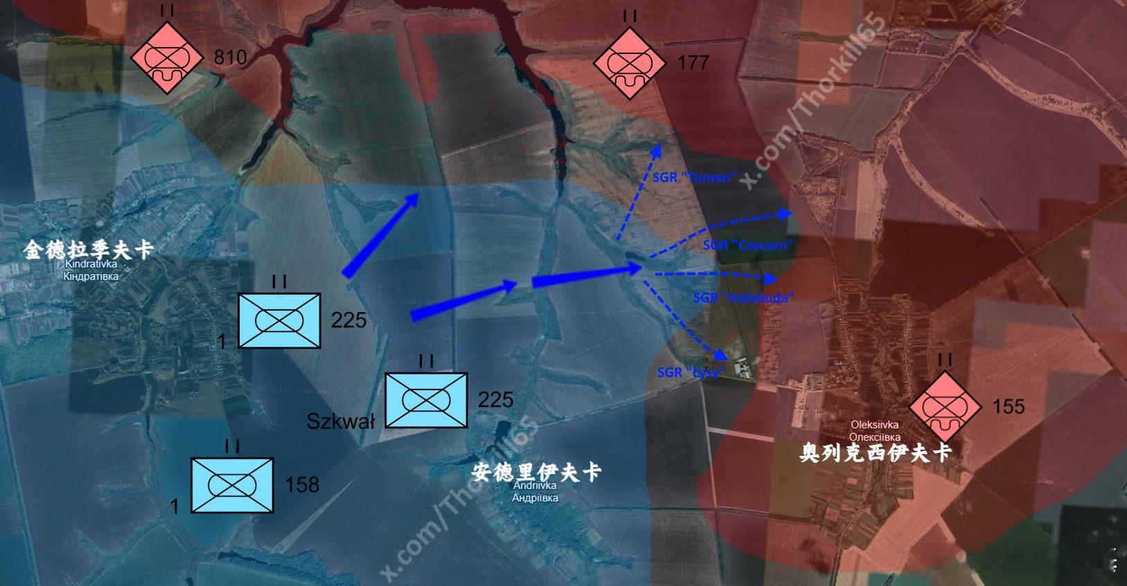 作为蟋蟀的当红炸子鸡突击团中表现最好的，225突击团义无反馈、前仆后继的在冲击苏