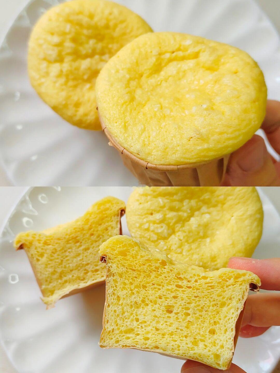 给妈妈做减脂餐D100|微波炉豆乳蛋糕🍰
