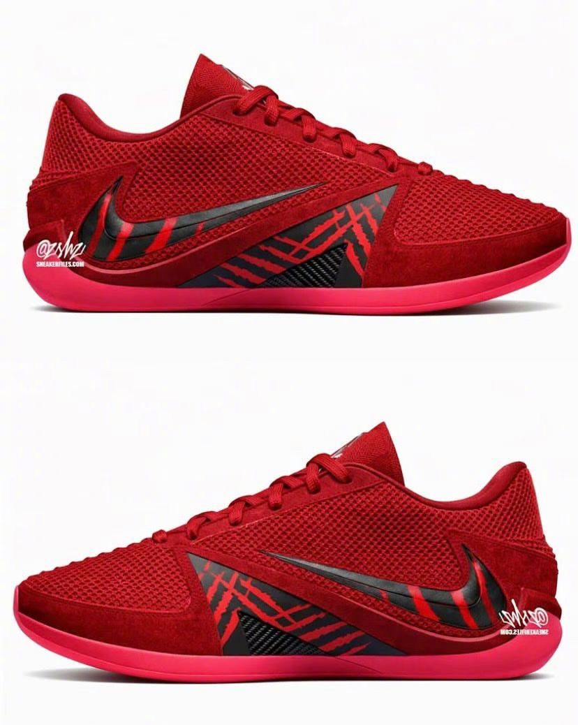 Nike Ja 4莫兰特四代Ja 4曝光，倒钩、侧面碳纤、双版本，将于今年秋冬季