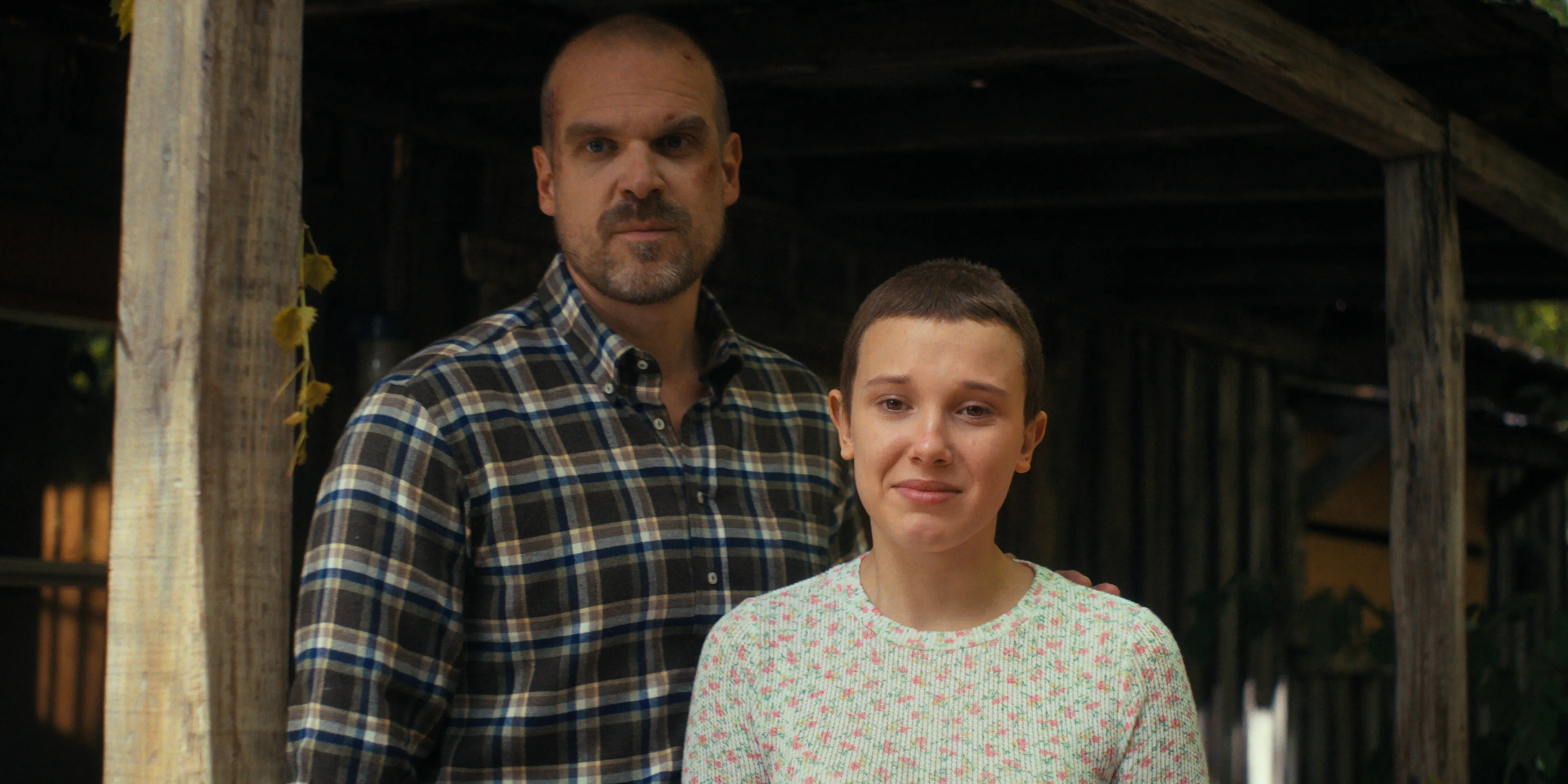Wow~~怪奇物语小11和警长二搭再演父女！Millie Bobby Brown