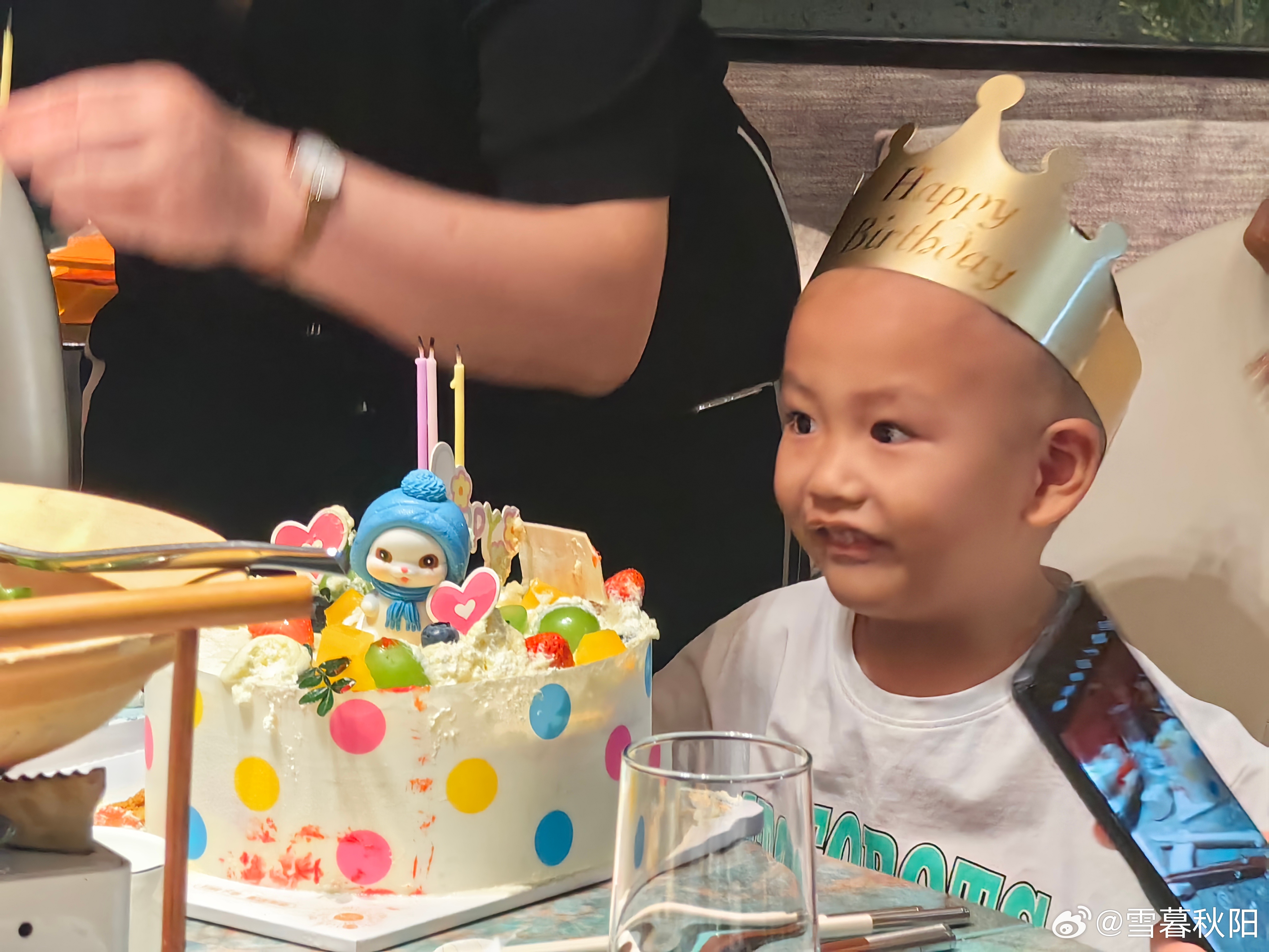 豆豆小朋友 2026.6.15.星期一，豆豆小朋友三岁啦！希望小侄子健康快乐成长