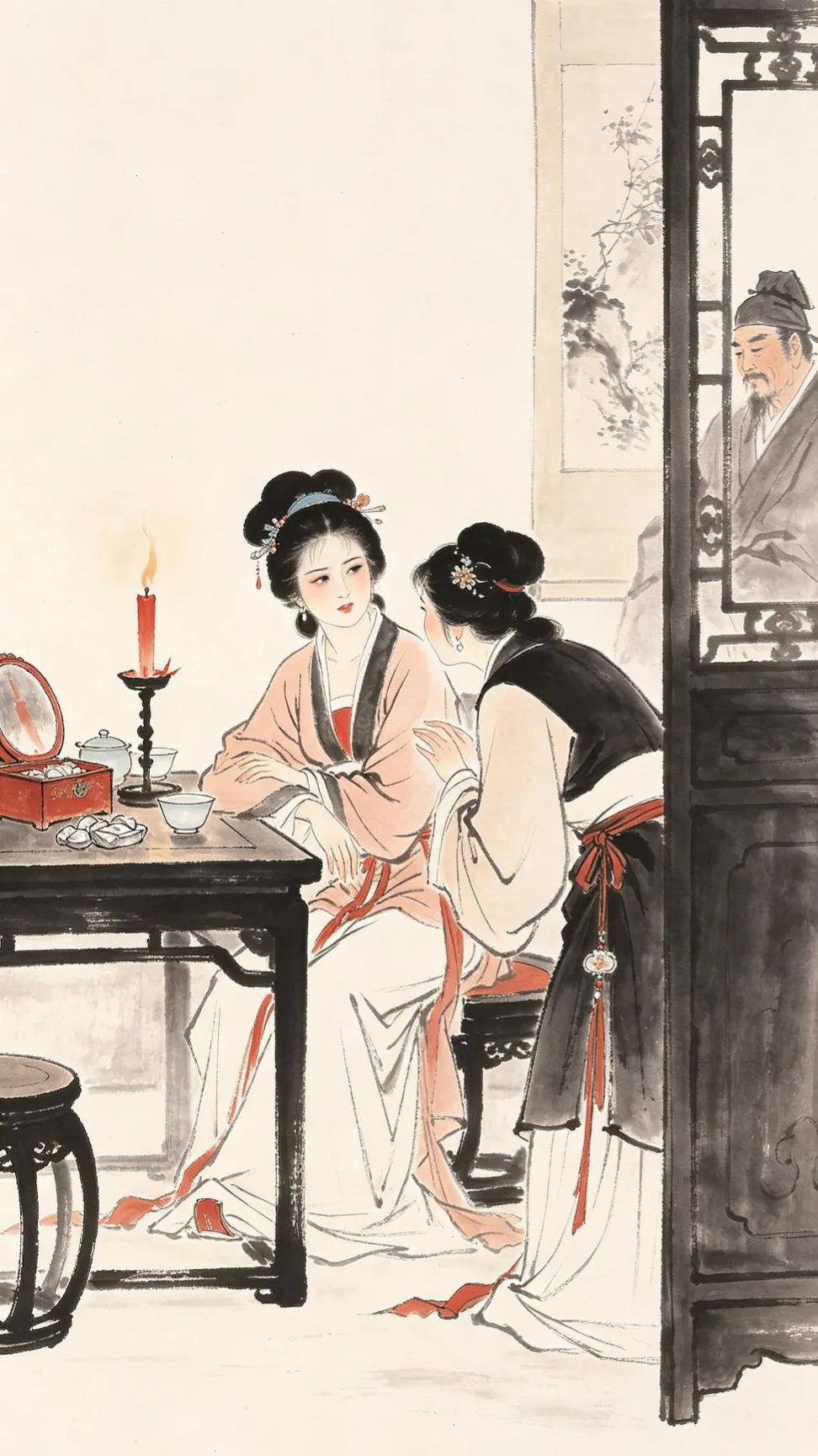 所以说不是谁可以当丫鬟、奴仆的。你说李瓶儿的丫头要帮李瓶儿传达秘密消息给西门庆，