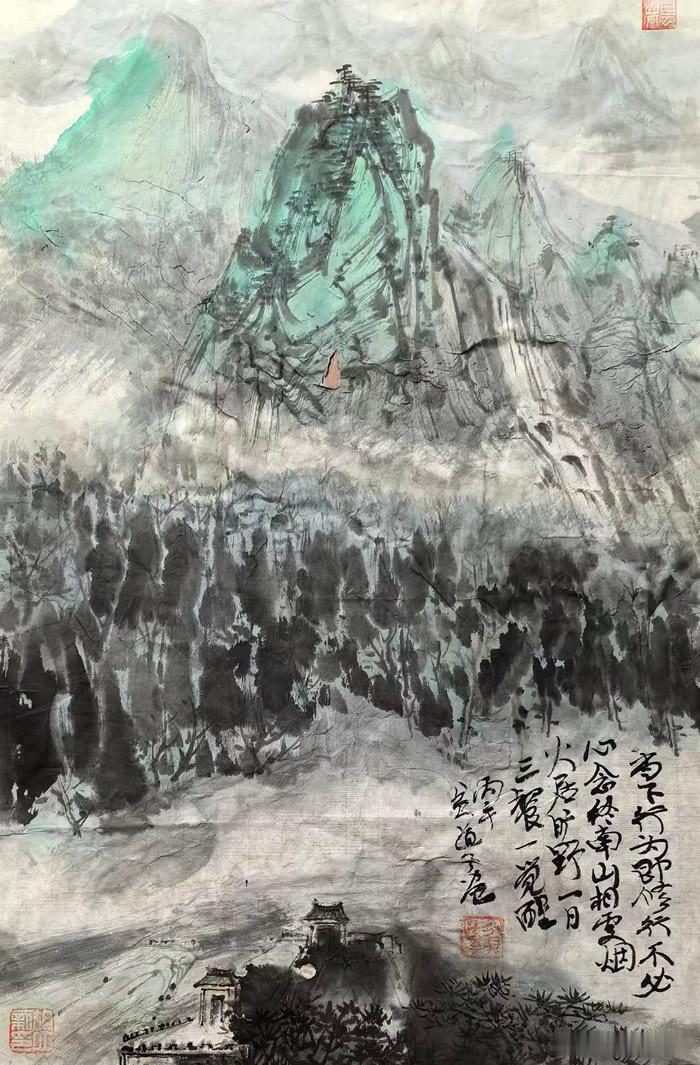 贫道子诗词《鱼藏》鱼藏石缝隙，相忘行江湖，面壁观自在，等闲一线天。藏与现：论《鱼