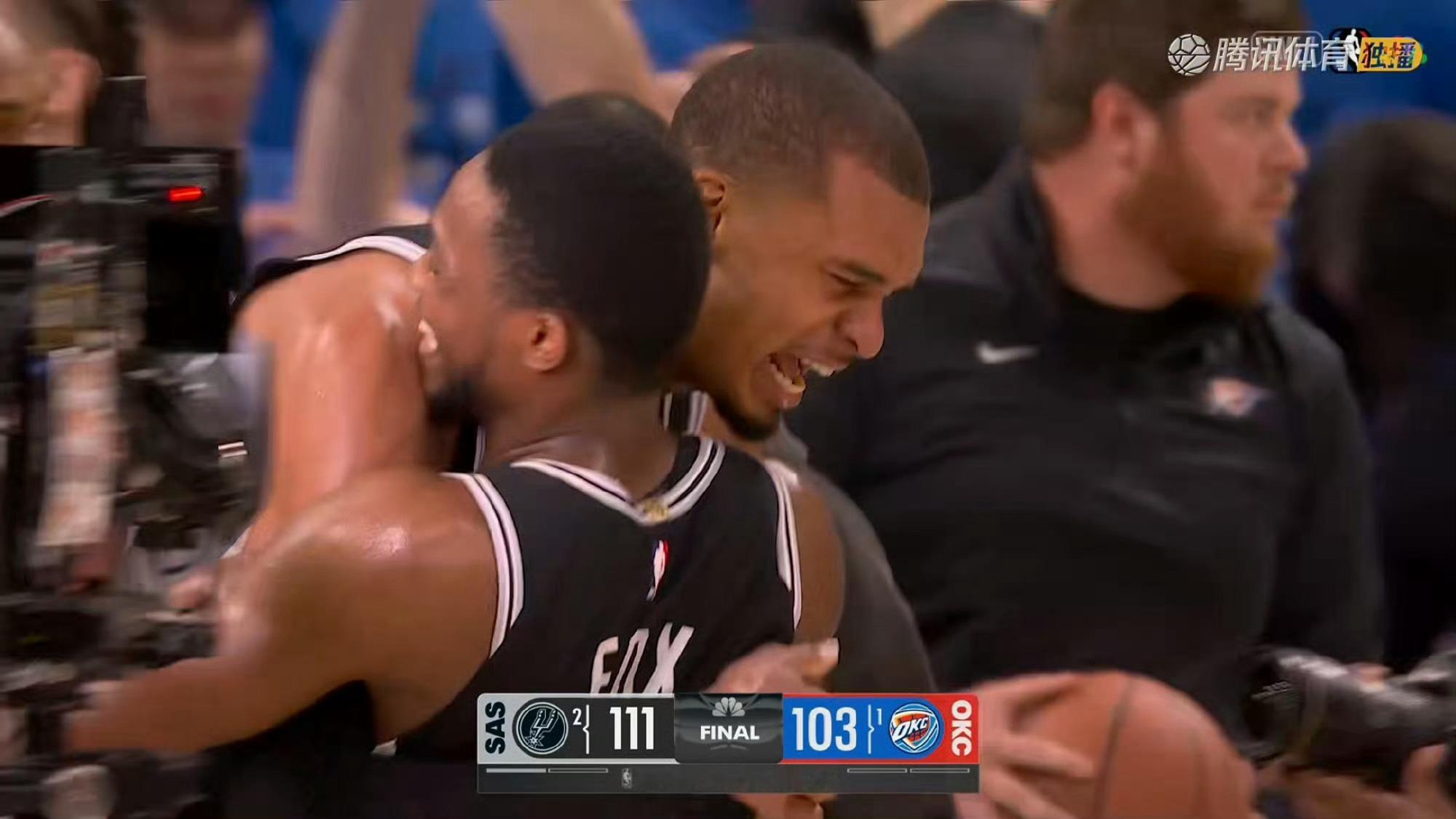 正义必胜。马刺vs雷霆NBA