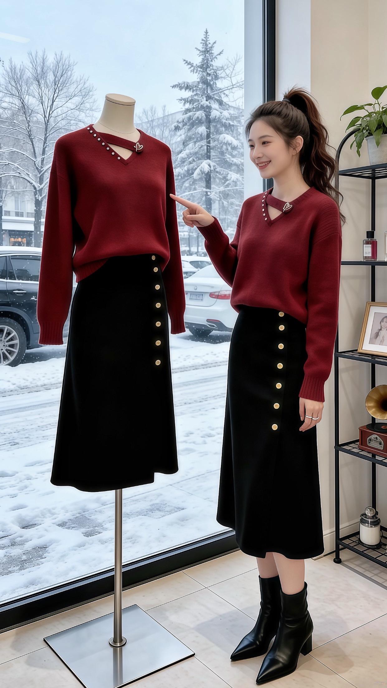 冬日气质穿搭还得看我 跟我学韩女穿搭 我决定今年开春这么穿 当我找到了...