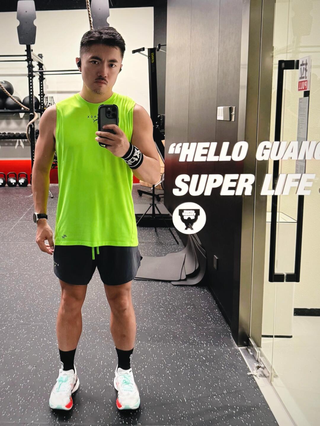 今天训练HYROX味道特浓！