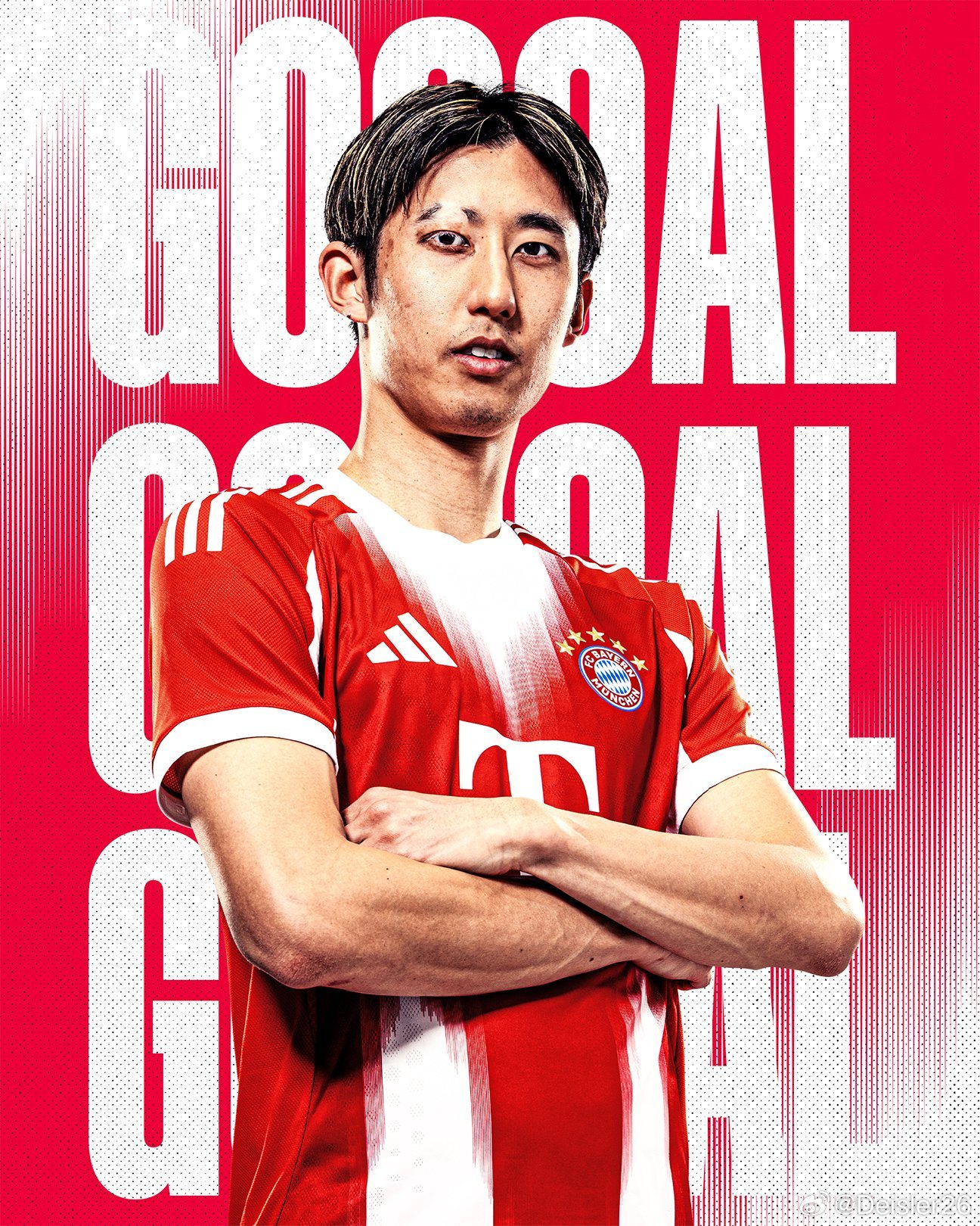 伊藤洋輝破門🔥🔥🔥🔥🔥🔥🔥🔥🔥🔥24分鐘，拜仁1-0奧格斯堡