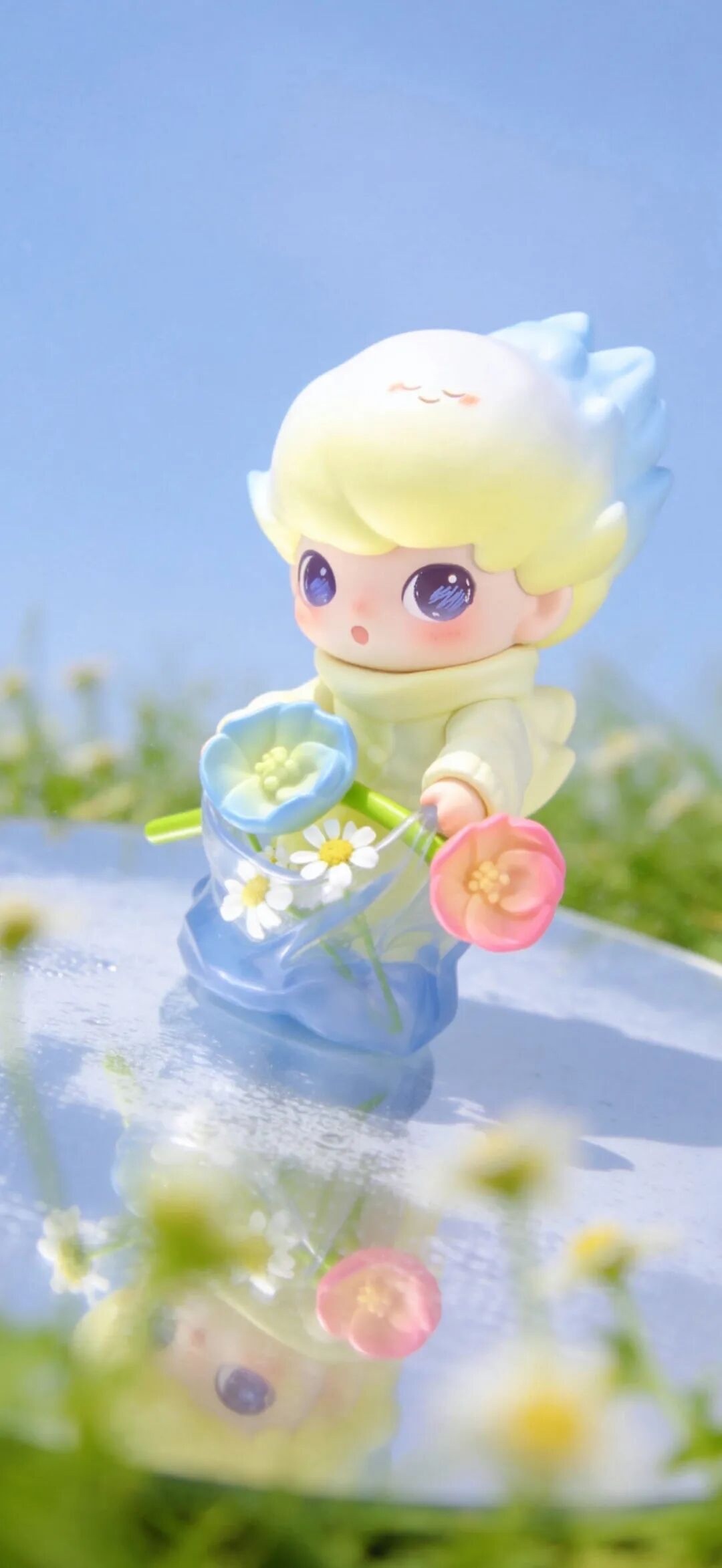 𝐬𝐡𝐚𝐫𝐞壁纸｜泡泡玛特dimoo 🍧₊⁺分享背景图｜卡通壁纸｜ip