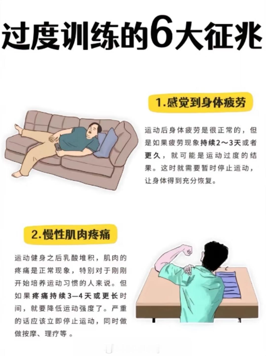 过度训练的6大征兆，看看你被说中了吗？ 