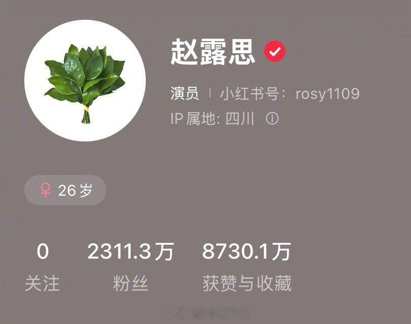 赵露思的🍠头像怎么变成了柚子叶，这是要去晦气？[傻眼] ​​​