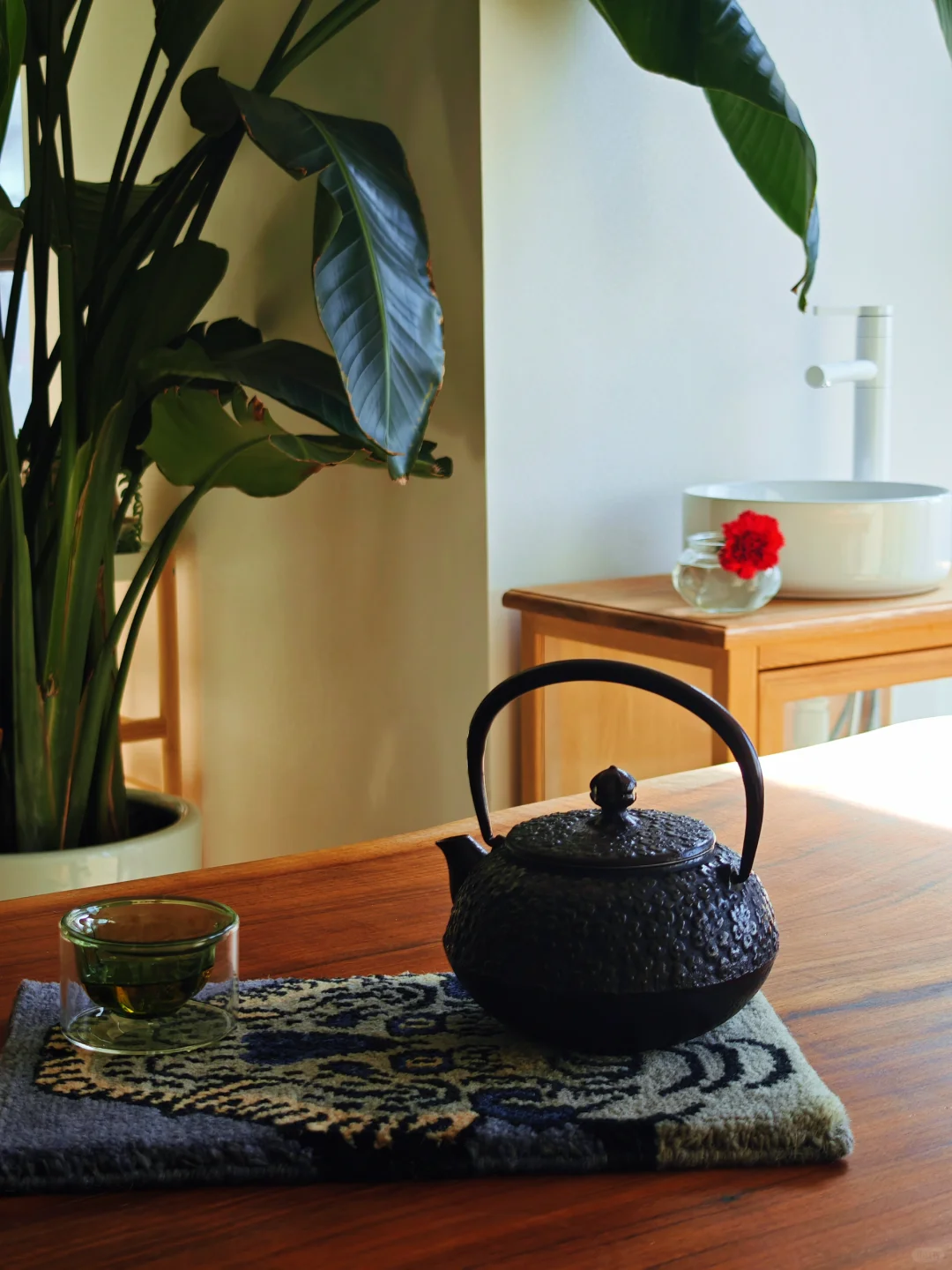 藏毯茶席：有茶相伴，日子可暖