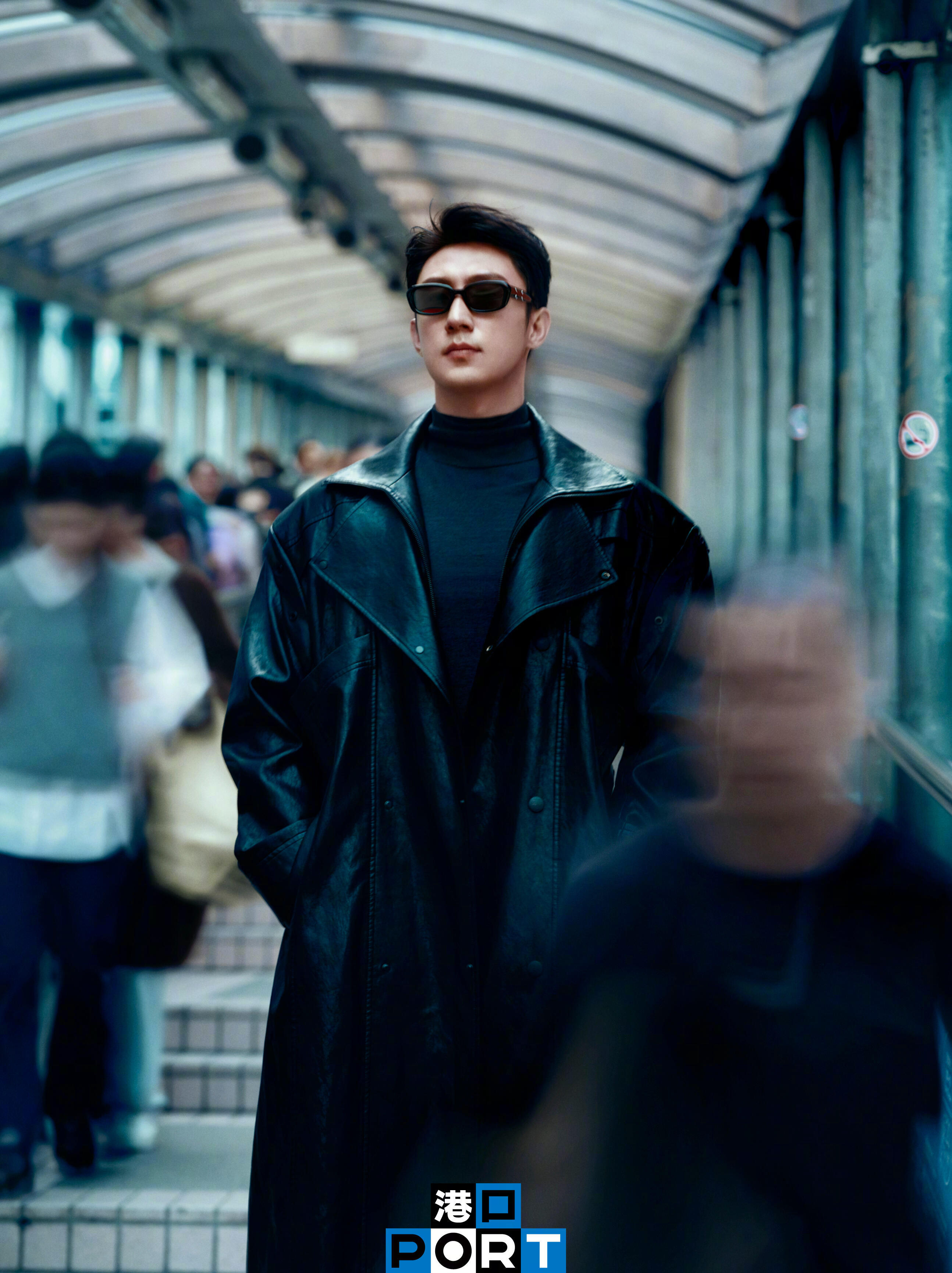 在香港，PORT港口杂志镜头下的黄景瑜！ 