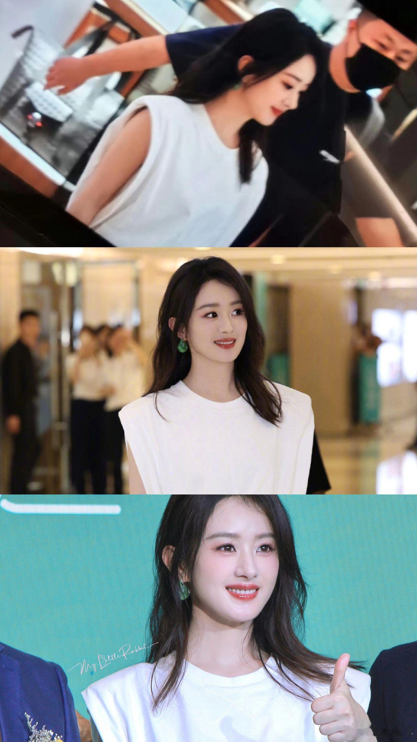 舒适开心最重要！#赵丽颖活动新图# ​​​