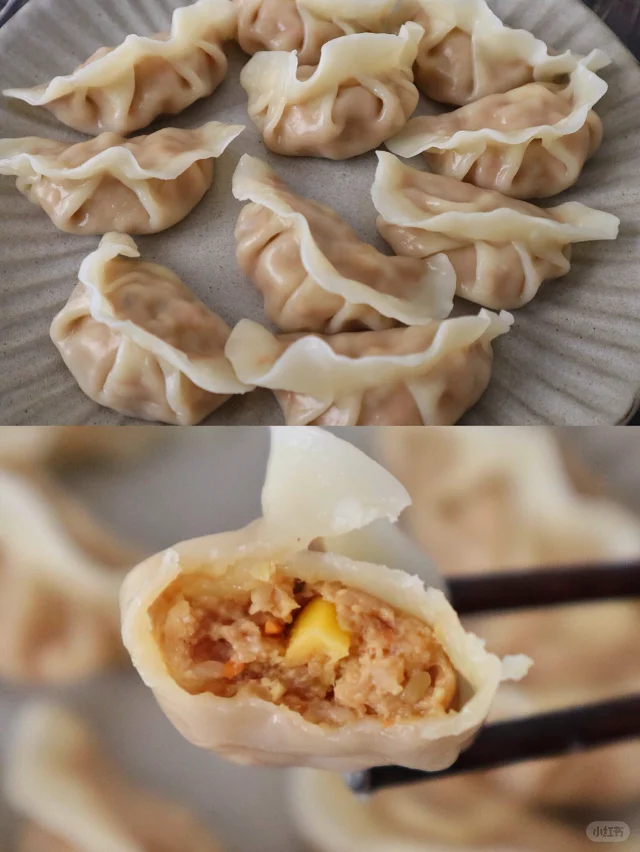 一定要试试这个猪肉玉米饺子馅🥟无敌好吃❗️