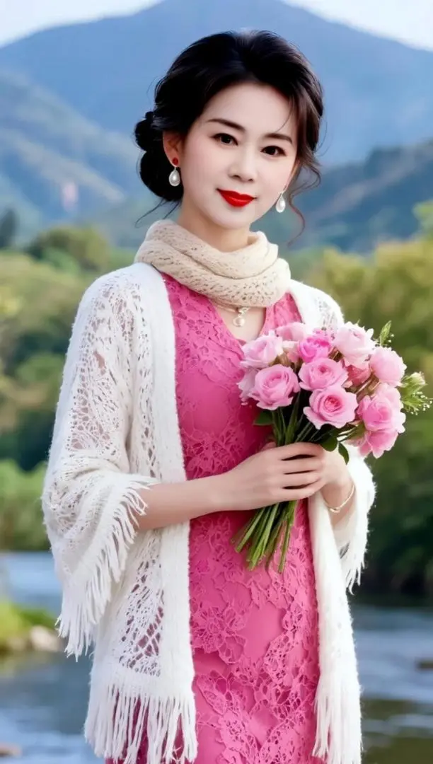 AI湖畔复古照 随变ai随便玩