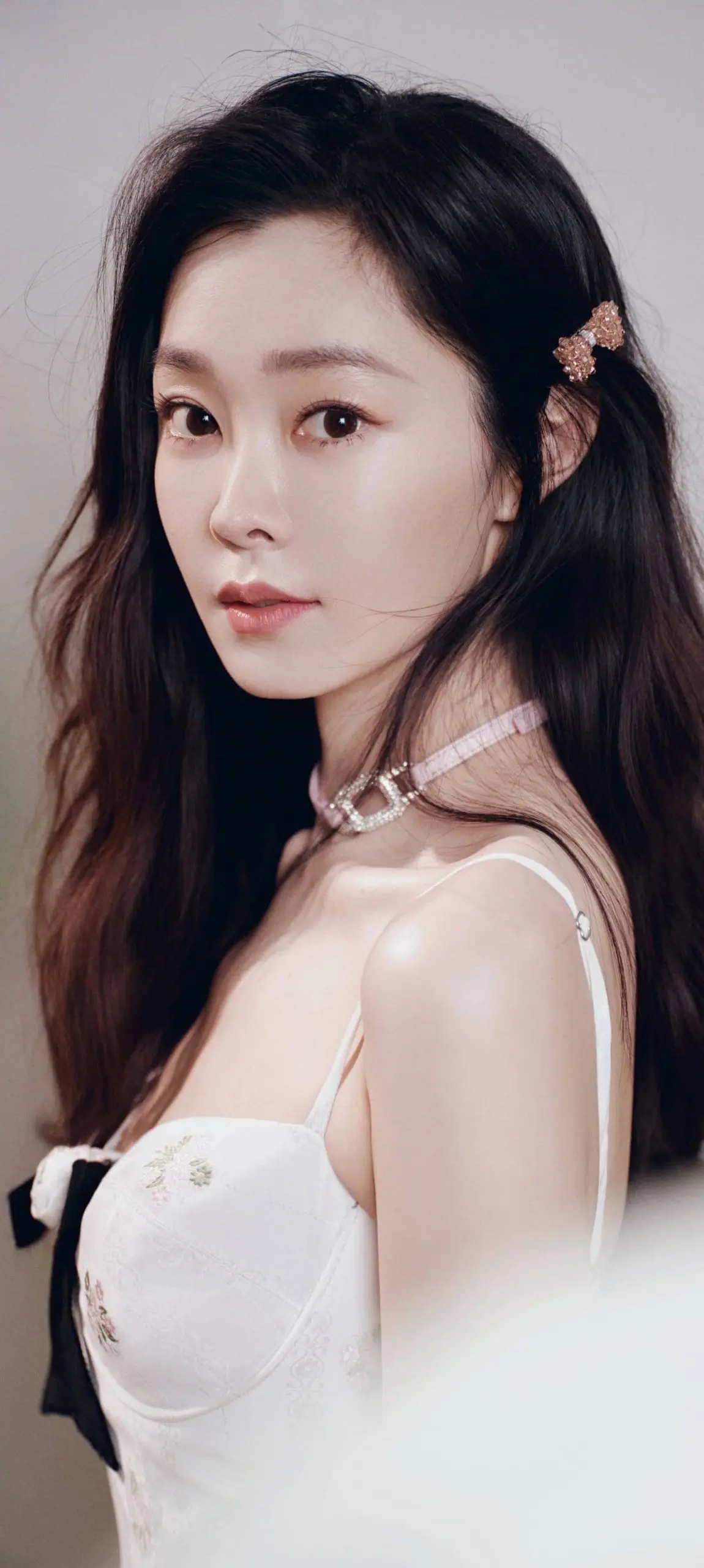 宋轶 清纯甜美，长裙吊带