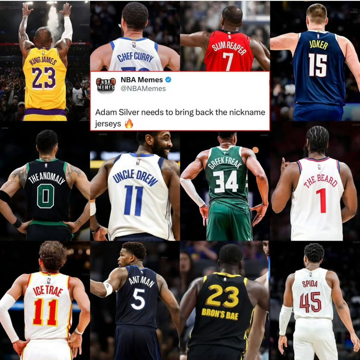 骑士新赛季篮不住nba米切尔 假如绰号球衣再次回归NBA狠狠期待了！！！