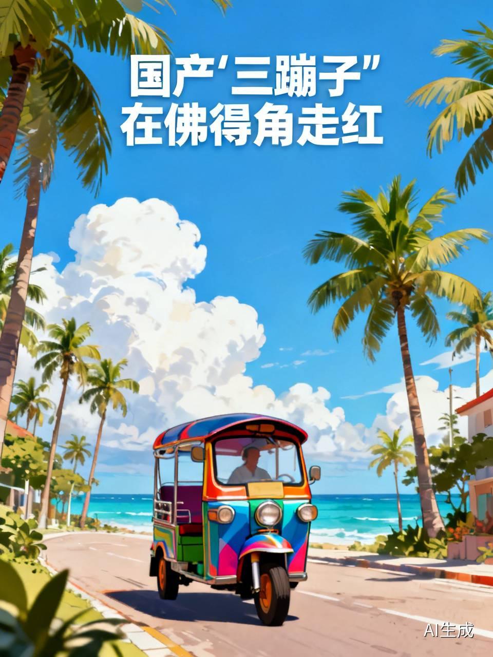 国产“三蹦子”居然在佛得角走红啦，这事儿太有意思！有中国博主说，佛得角街上好多中