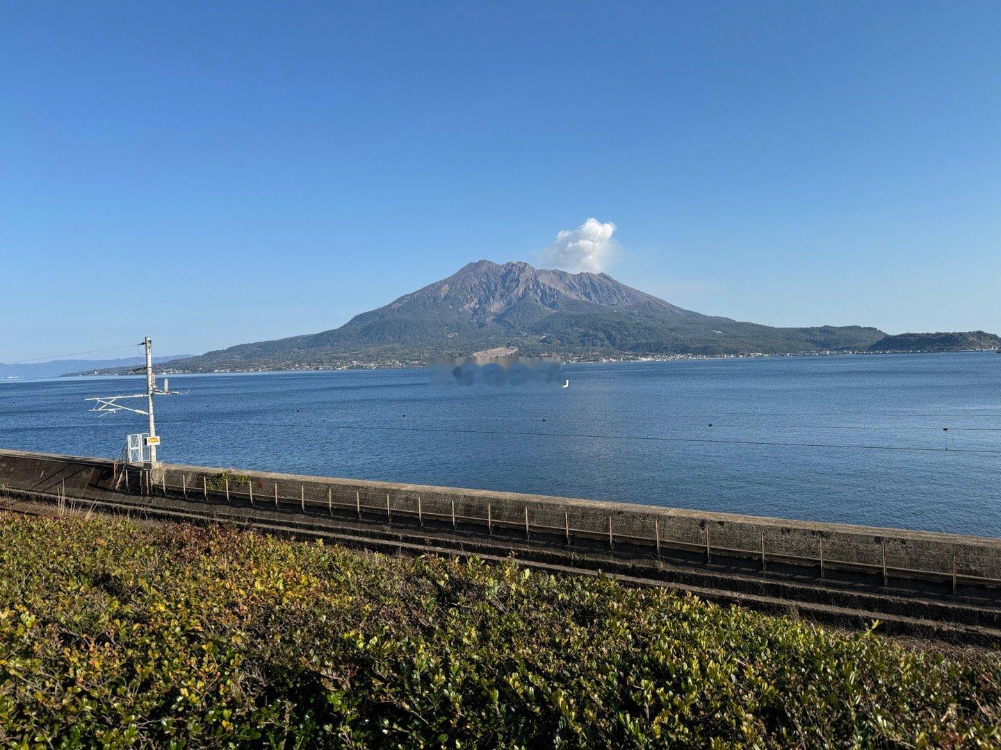 太阁5漂泊旅人 樱岛打卡。事实上，樱花也已经开了。  