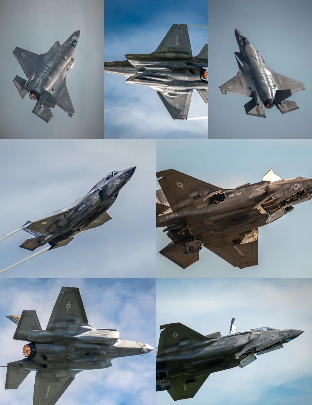 F-35B 空中超清掠影（1）
这组F35-B的照片由富士中画幅旗舰GFX-10