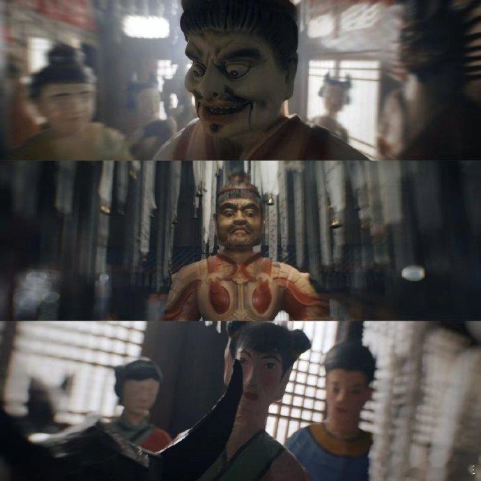 红棺摇曳，泥俑悄至，中式恐惧悄然弥漫，仿若魂魄都为之震颤，氛围诡谲。 ​​​